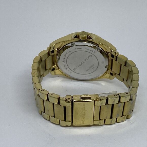 Michael Kors Blair MK5639 Woman's Stainless Steel Analog Dial Quartz Watch RQ13 - Picture 10 of 12